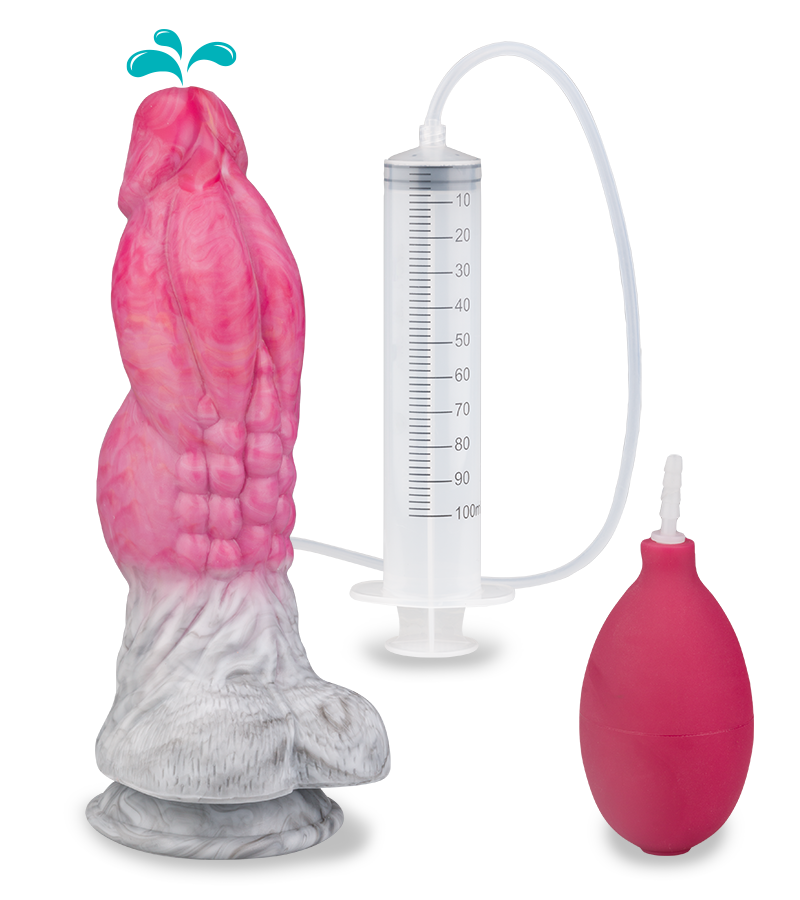 Alien-Spritzdildo mit Saugnapf Xyolte