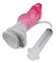 Laden Sie das Bild in den Galerie-Viewer, Alien-Spritzdildo mit Saugnapf Xyolte