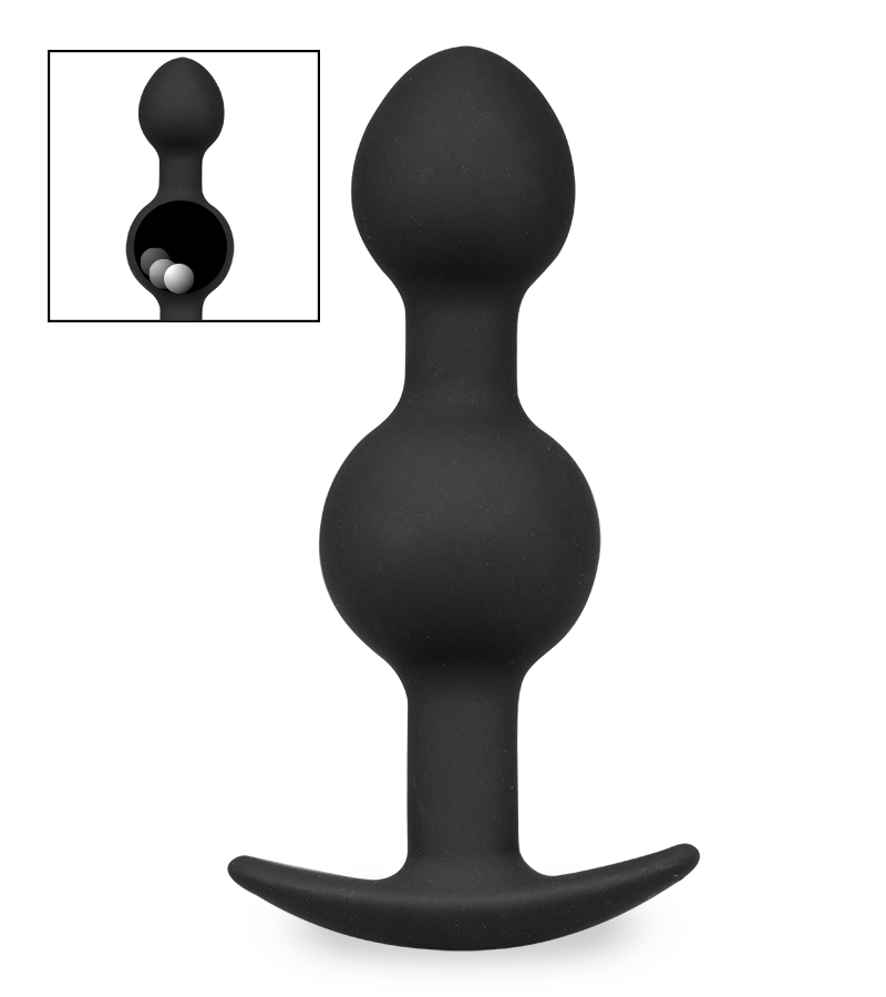 Anal-Liebeskugeln aus Silikon