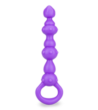 Laden Sie das Bild in den Galerie-Viewer, Anal-Perlenkette in Violett