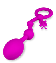 Laden Sie das Bild in den Galerie-Viewer, Analkugeln aus Silikon Butterfly