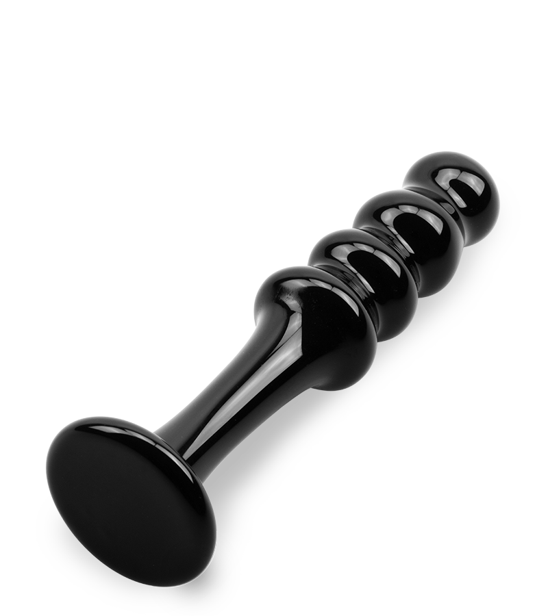 Analplug aus Glas Invader