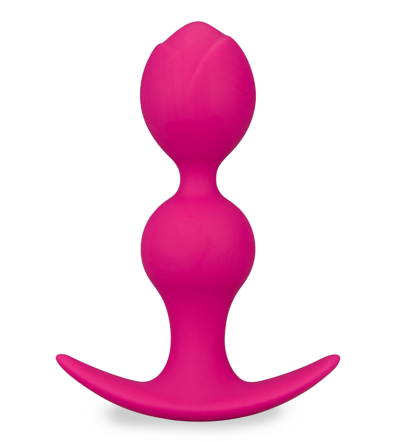 Analplug mit 2 Kugeln