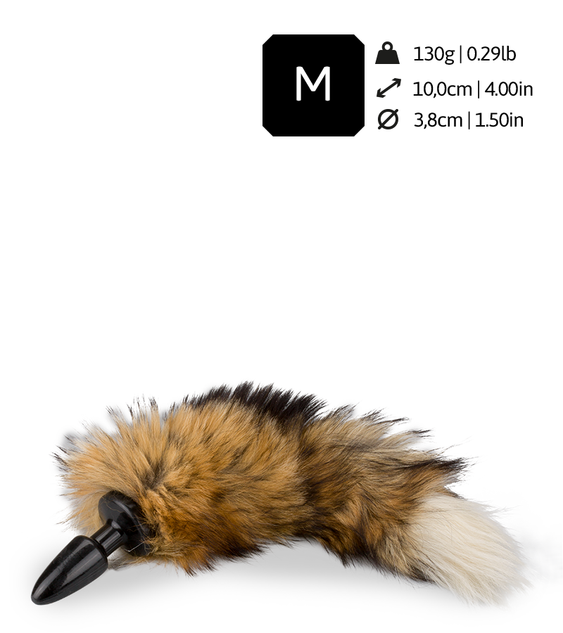 Analplug mit Fuchsschwanz