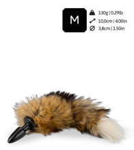 Laden Sie das Bild in den Galerie-Viewer, Analplug mit Fuchsschwanz