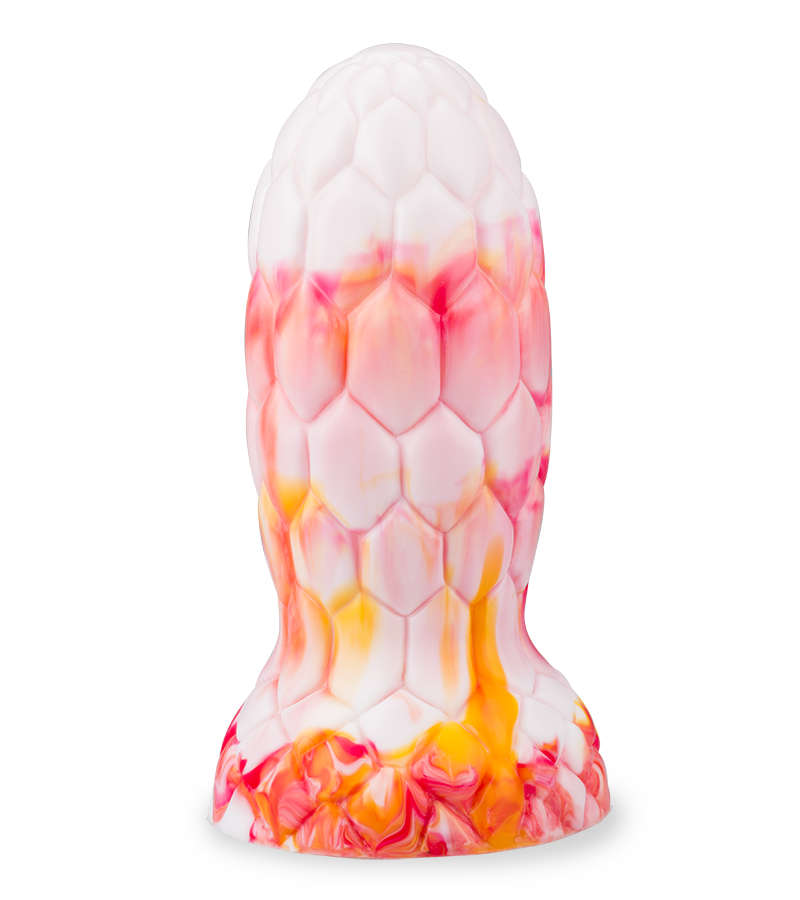 Analplug mit Saugfuß Drachen-Ei