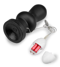 Laden Sie das Bild in den Galerie-Viewer, Analplug mit Saugnapf und Vibration Harlem