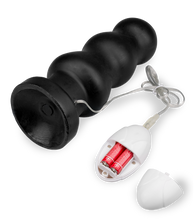 Laden Sie das Bild in den Galerie-Viewer, Analplug mit Saugnapf und Vibration Tumultuous