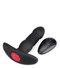 Laden Sie das Bild in den Galerie-Viewer, Analplug mit Vibration und Stoßfunktion Mercury