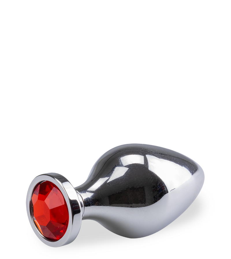 Analschmuck mit Doppel-Cockring und 3 Plugs