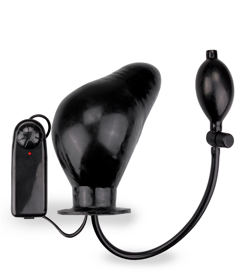 Aufblasbarer Dildo-Vibrator