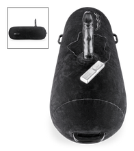 Laden Sie das Bild in den Galerie-Viewer, Aufblasbares Sexkissen mit Dildovibrator Easy Ride