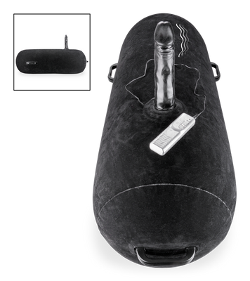 Aufblasbares Sexkissen mit Dildovibrator Easy Ride