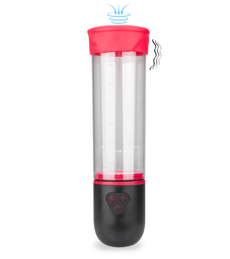 Automatische Penispumpe mit Vibration Air