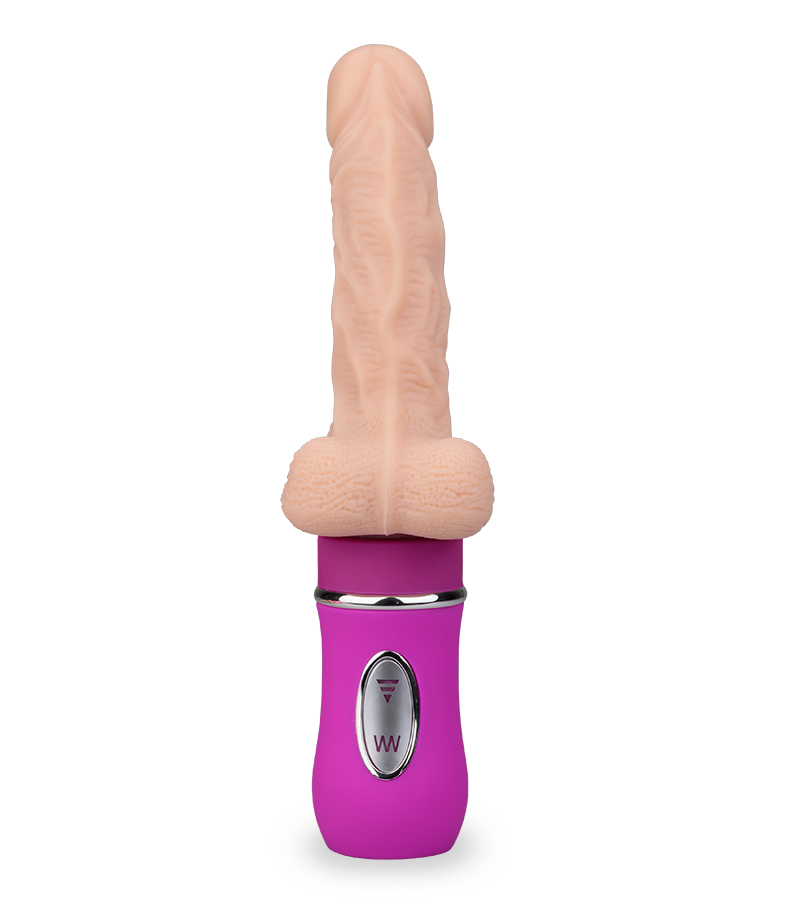 Automatischer Dildo-Vibrator mit Stoßfunktion