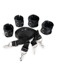 Laden Sie das Bild in den Galerie-Viewer, BDSM-Bettfesseln