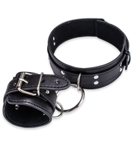 Laden Sie das Bild in den Galerie-Viewer, BDSM-Fesseln für Oberschenkel und Handgelenke