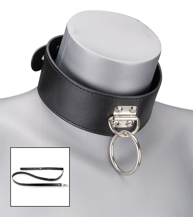 BDSM-Halsband mit Leine