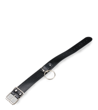 Laden Sie das Bild in den Galerie-Viewer, BDSM-Halsband mit O-Ring und Kette