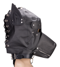 Laden Sie das Bild in den Galerie-Viewer, BDSM-Hundemaske Dobermann für Puppy Play