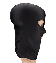 Laden Sie das Bild in den Galerie-Viewer, BDSM-Kopfmaske mit drei Öffnungen