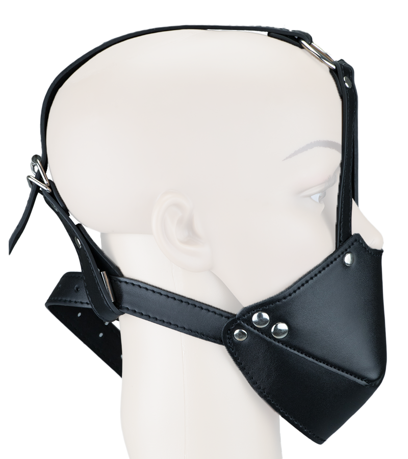 BDSM-Mundknebel aus Leder
