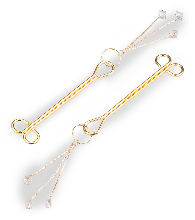 BDSM-Nippelklemmen Sprinkles