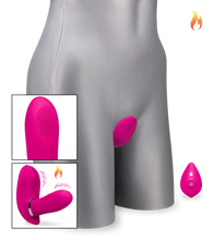 Laden Sie das Bild in den Galerie-Viewer, Beheizbarer Butterfly mit Innendildo und Funkfernbedienung