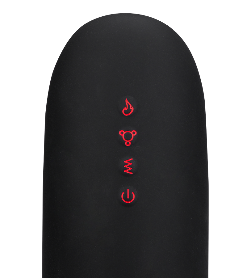 Beheizbarer Masturbator mit Massageperlen und Vibration Billy