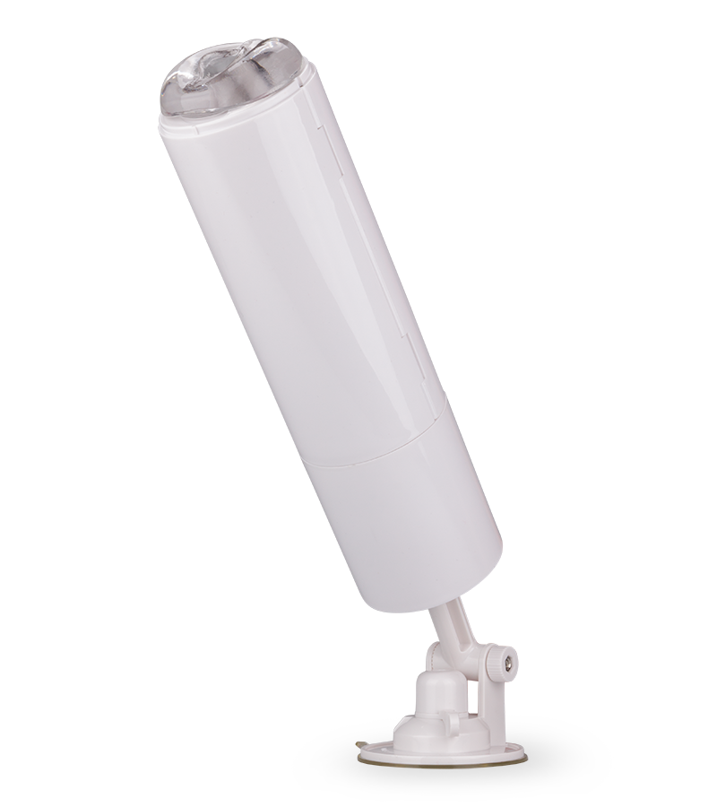 Beheizbarer Saug-Masturbator mit Audiofunktion