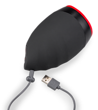 Laden Sie das Bild in den Galerie-Viewer, Beheizbarer Vibrationsmasturbator mit Blowjob-Mund
