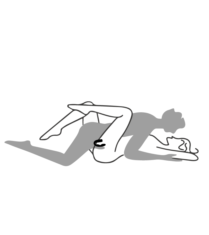 Beweglicher G-Punkt- und Klitorisvibrator