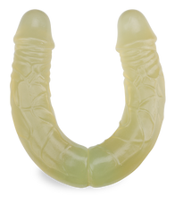 Laden Sie das Bild in den Galerie-Viewer, Biegsamer Doppeldildo Crystal 36 cm