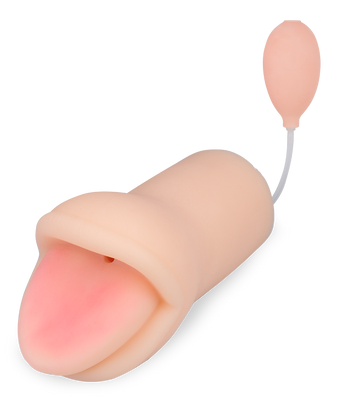 Blowjob-Masturbator mit Handpumpe