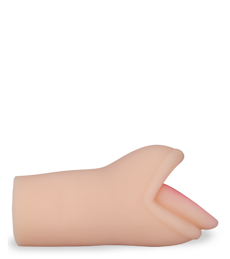 Blowjob-Masturbator mit Handpumpe