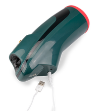 Laden Sie das Bild in den Galerie-Viewer, Blowjob-Masturbator mit Stoßfunktion Deep Kiss