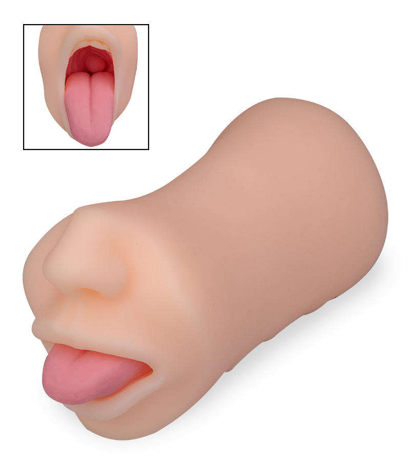 Blowjob-Taschenmuschi mit Zunge Angie