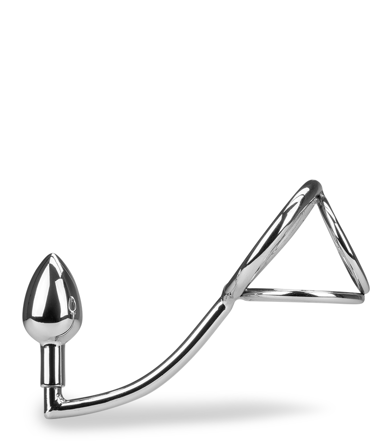 Bondage-Haken mit Dreifach-Cockring Bondy