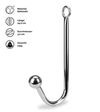 Laden Sie das Bild in den Galerie-Viewer, Bondagehaken mit Kugel Stooge