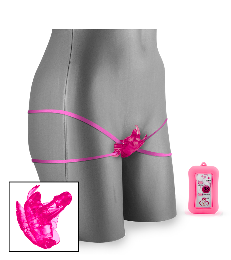 Butterfly mit Dildo 38 Stufen