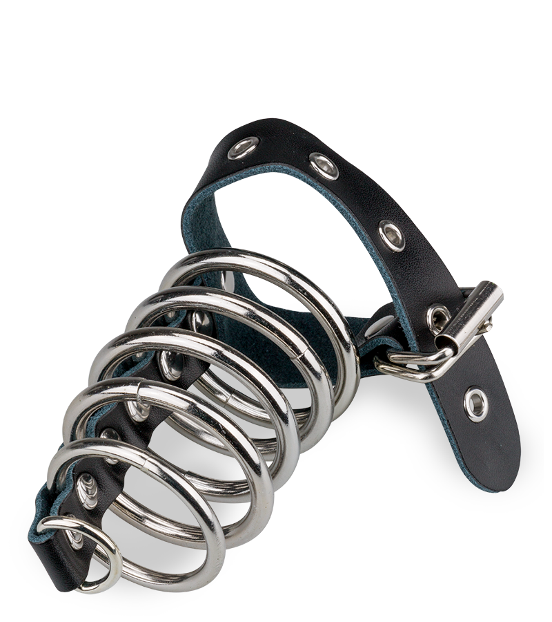 Cockring-Peniskäfig aus Metall