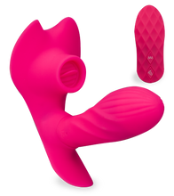 Laden Sie das Bild in den Galerie-Viewer, Cunnilingus-Sextoy mit Heizdildo