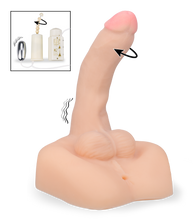 Laden Sie das Bild in den Galerie-Viewer, Dildo-Vibrator mit Rotationsfunktion
