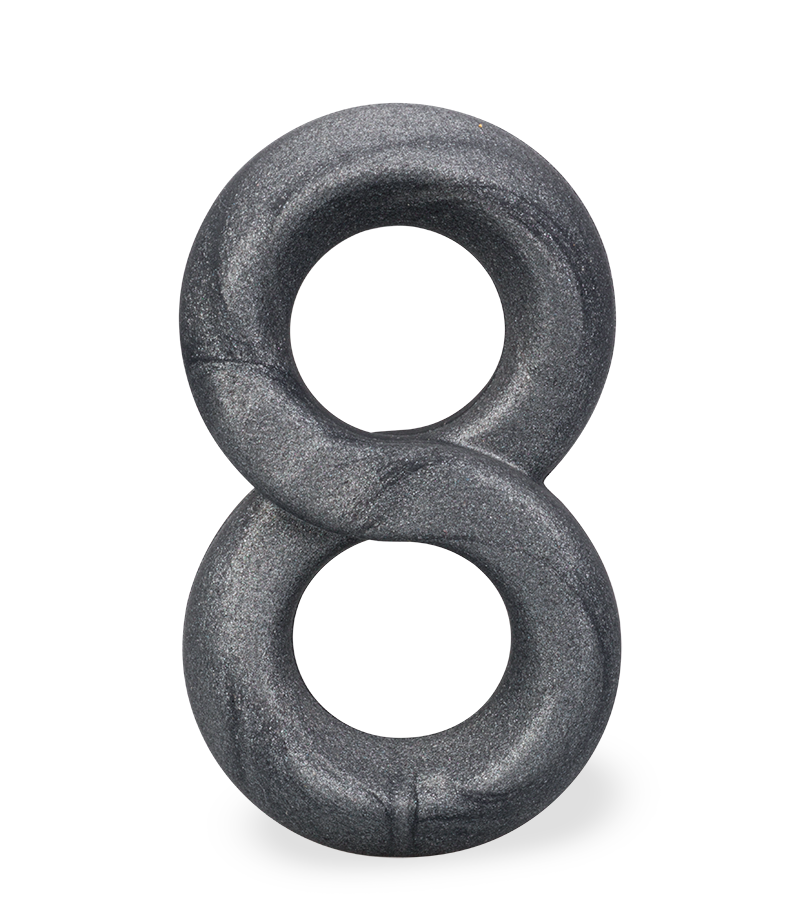 Doppel-Cockring aus medizinischem Silikon Julo