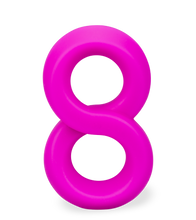 Laden Sie das Bild in den Galerie-Viewer, Doppel-Cockring aus medizinischem Silikon Julo