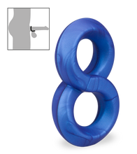 Laden Sie das Bild in den Galerie-Viewer, Doppel-Cockring aus medizinischem Silikon Julo