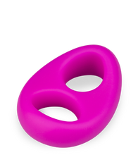 Laden Sie das Bild in den Galerie-Viewer, Doppel-Cockring aus medizinischem Silikon Noot