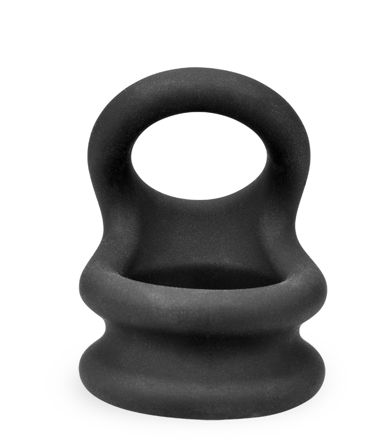 Doppel-Cockring für Penis und Hoden Plop