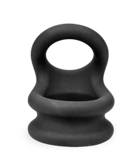 Laden Sie das Bild in den Galerie-Viewer, Doppel-Cockring für Penis und Hoden Plop