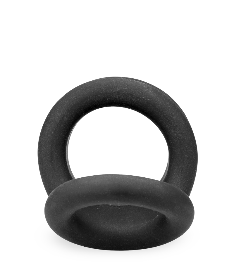 Doppel-Cockring für Penis und Hoden Plop